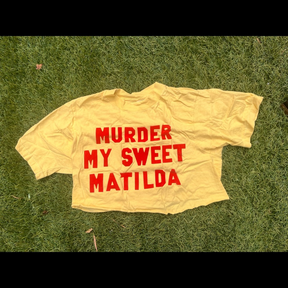 Weird cut t shirt